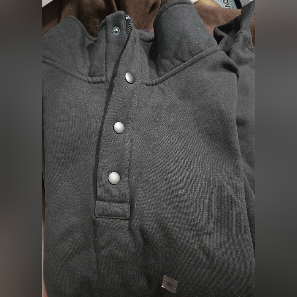 Express Mens Pull Over Black Business Causual